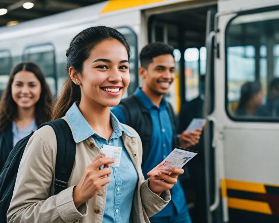 Histórias de sucesso de estudantes com o passe livre estudantil