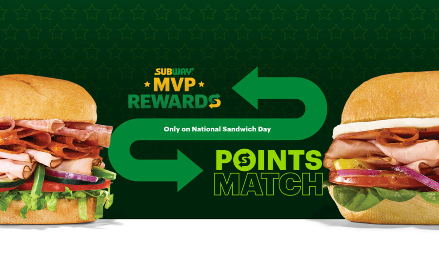 🎯 Unlock Free Food with Subway® MVP Rewards