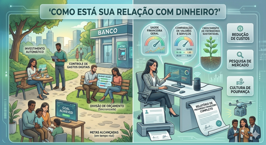 🌡️ Como Está Sua Relação Com o Dinheiro? Faça o Teste em 2 Minutos